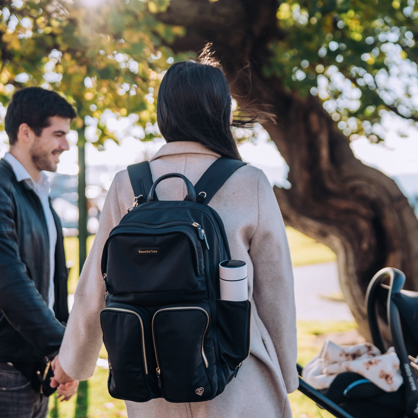 The Swaddle Tote Backpack Extra Large Diaper Bag